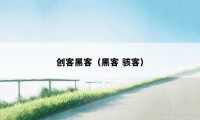 创客黑客（黑客 骇客）