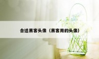 合适黑客头像（黑客用的头像）