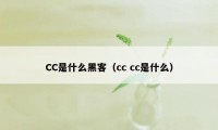 CC是什么黑客（cc cc是什么）