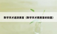 数学天才遇到黑客（数学天才跟黑客的较量）