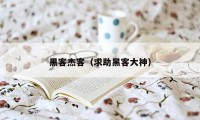 黑客杰客（求助黑客大神）