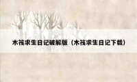 木筏求生日记破解版（木筏求生日记下载）