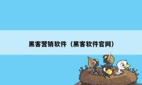 黑客营销软件（黑客软件官网）