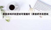 黑客游戏手机壁纸可爱图片（黑客的手机壁纸）