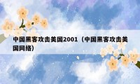 中国黑客攻击美国2001（中国黑客攻击美国网络）