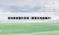 游戏黑客图片高级（黑客玩电脑图片）
