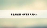 黑色黑客图（黑客黑人图片）