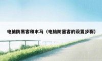 电脑防黑客和木马（电脑防黑客的设置步骤）